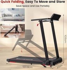 CITYSPORTS Folding Treadmill